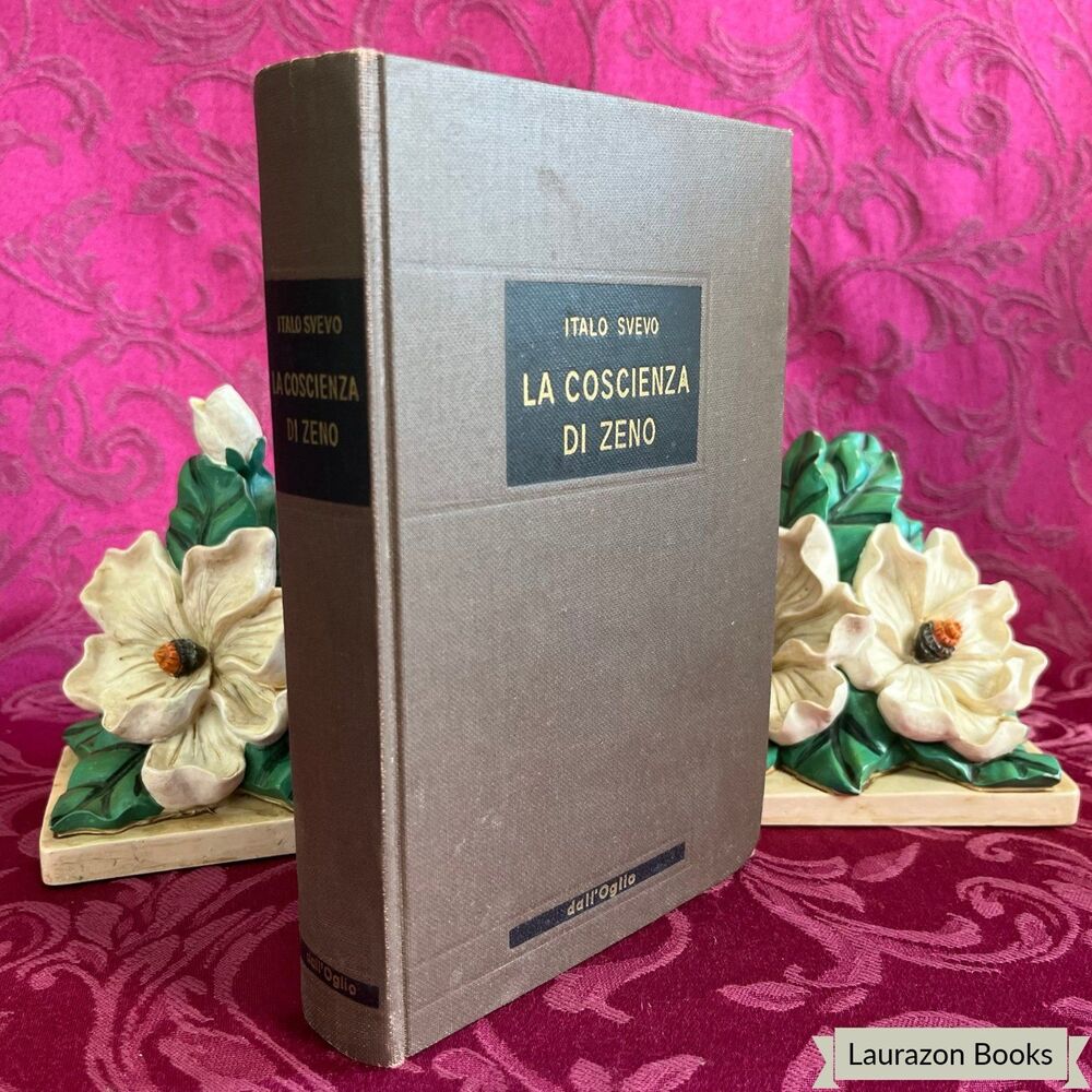 Vintage Italian Book: La coscienza di Zeno by Italo Svevo, Zeno’s Conscience